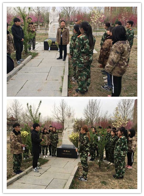 清明忆逝人，鲜花祭师魂