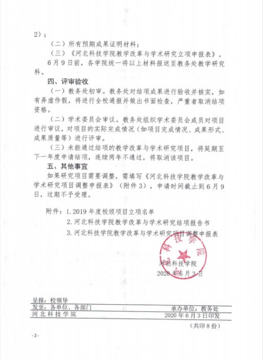 kok官网首页关于组织2019年度教学改革与学术研究结项的通知